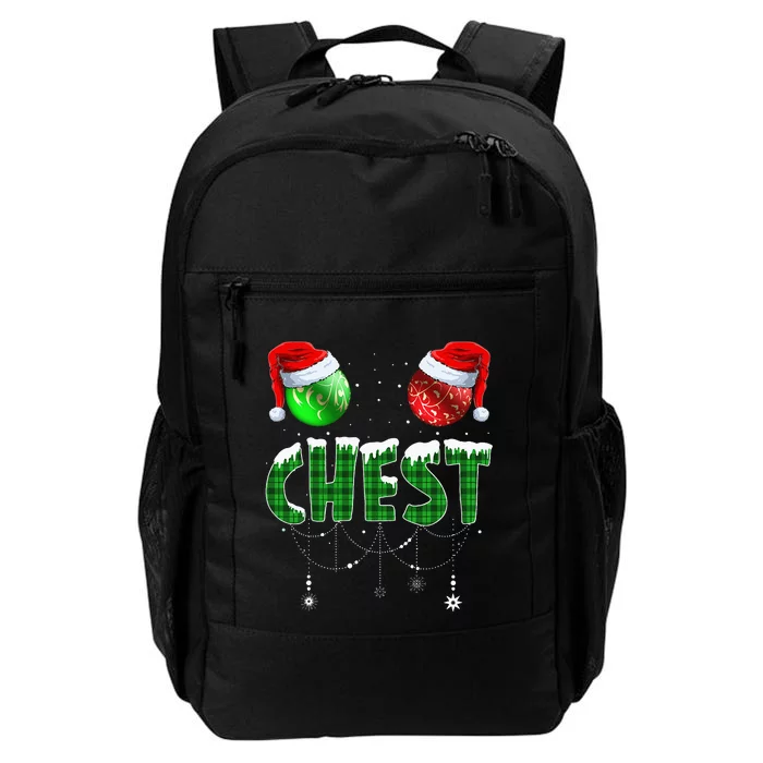 Chestnuts Matching Family Funny Chest Nuts Christmas Couples Daily Commute Backpack