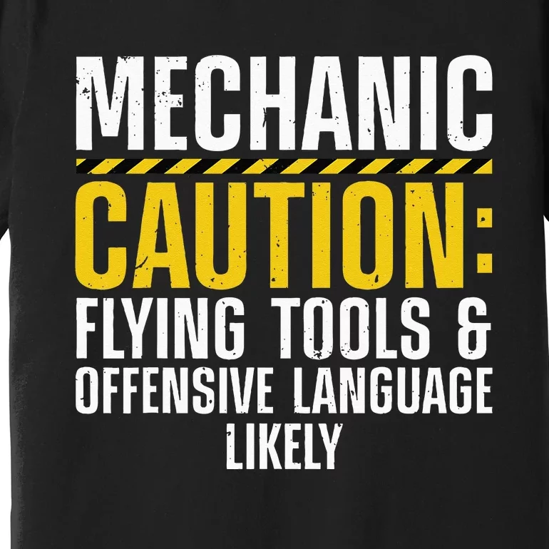 Cool Mechanic For Men Drag Race Automobile Garage Enthusiast Premium T-Shirt