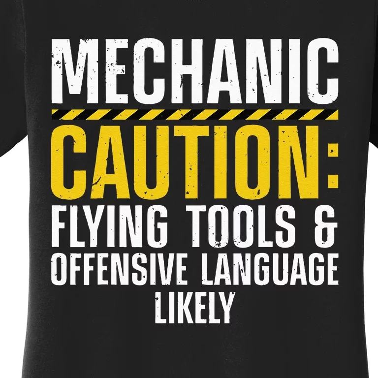 Cool Mechanic For Men Drag Race Automobile Garage Enthusiast Women's T-Shirt