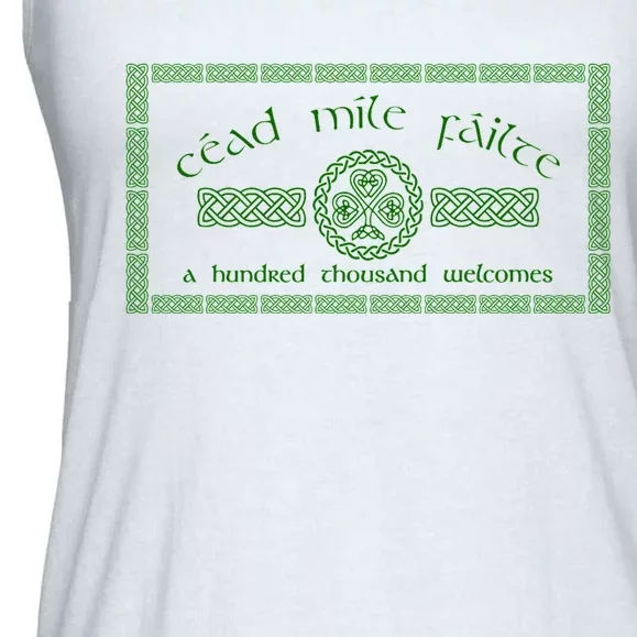 Céad Mile Fáilte A Hundred Thousand Ladies Essential Flowy Tank