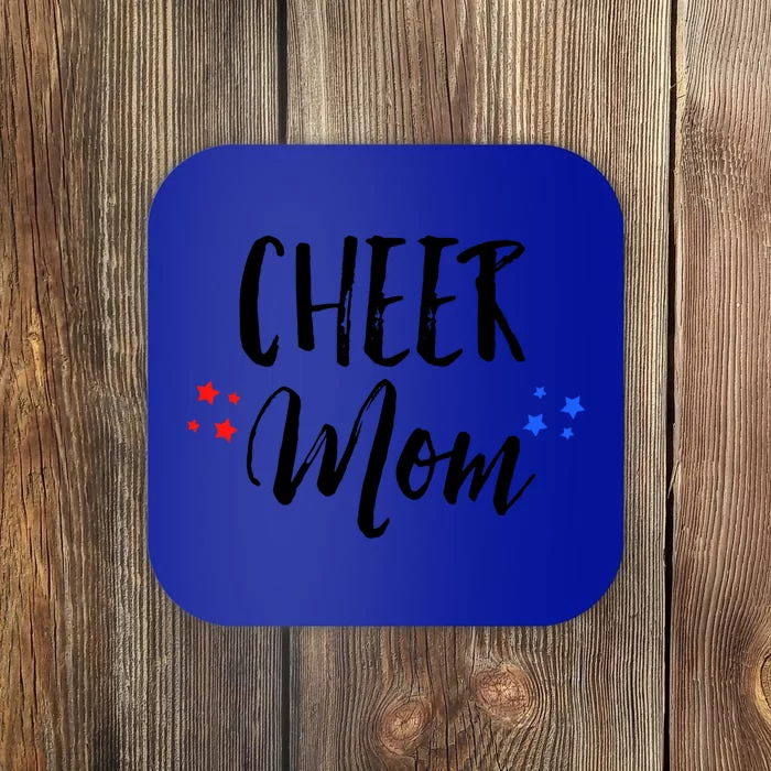 Cheerleader Mom Funny Giftgift Cheer Team Mothergift Cheer Mom Cool Gift Coaster