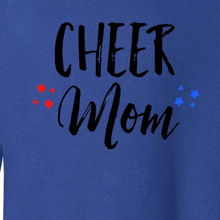 Cheerleader Mom Funny Giftgift Cheer Team Mothergift Cheer Mom Cool Gift Toddler Sweatshirt