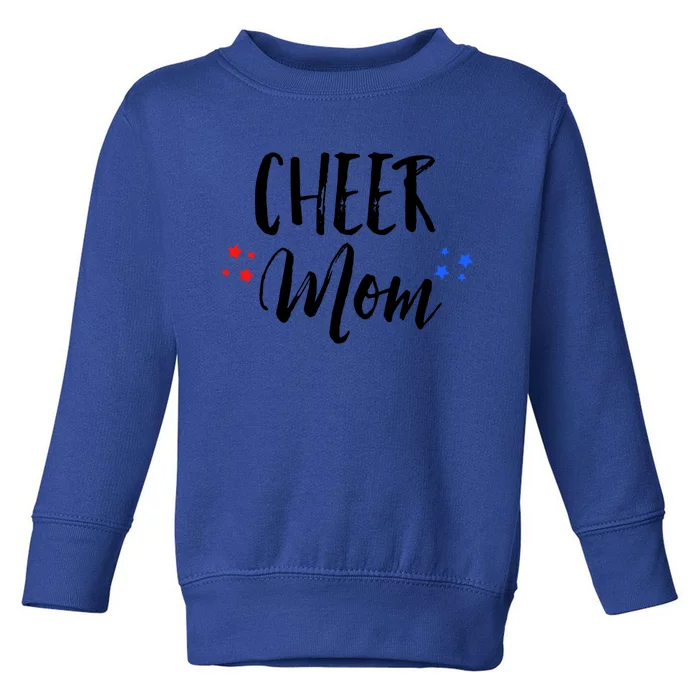 Cheerleader Mom Funny Giftgift Cheer Team Mothergift Cheer Mom Cool Gift Toddler Sweatshirt