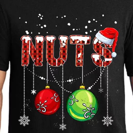 Chestnuts Matching Family Funny Chest Nuts Christmas Couples Pajama Set