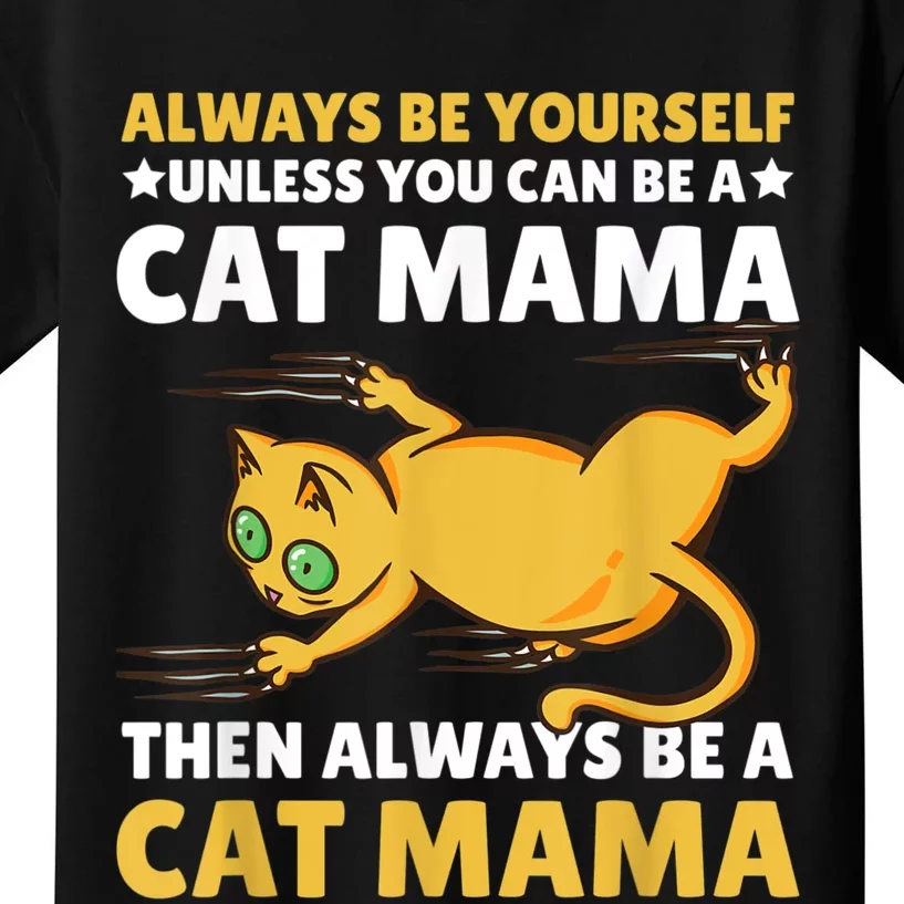 Cat Mama For Mothersday For All Mother Kids T-Shirt