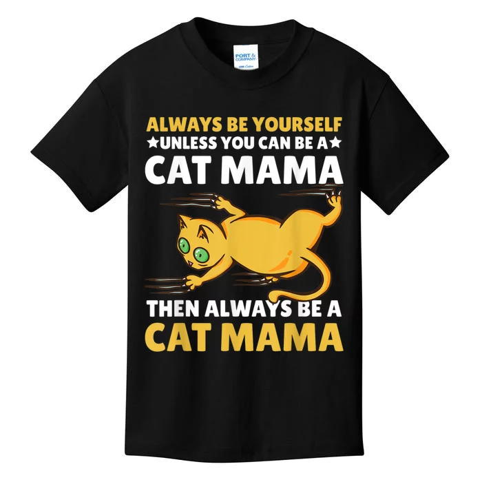 Cat Mama For Mothersday For All Mother Kids T-Shirt