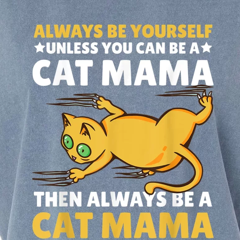 Cat Mama For Mothersday For All Mother Garment-Dyed Women's Muscle Tee