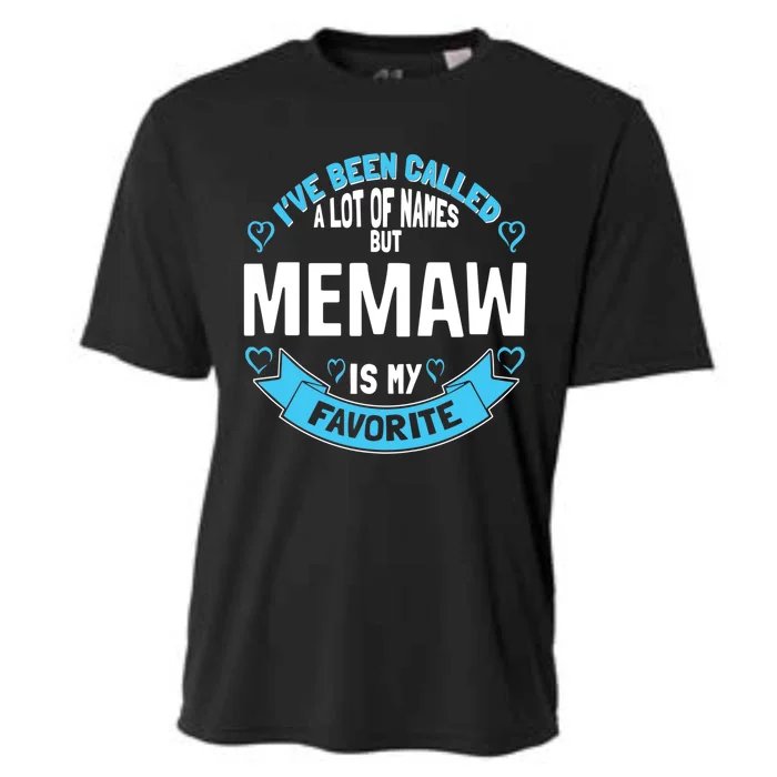 Cute Memaw For Grandmother Gift For Memaw! Meaningful Gift Cooling Performance Crew T-Shirt