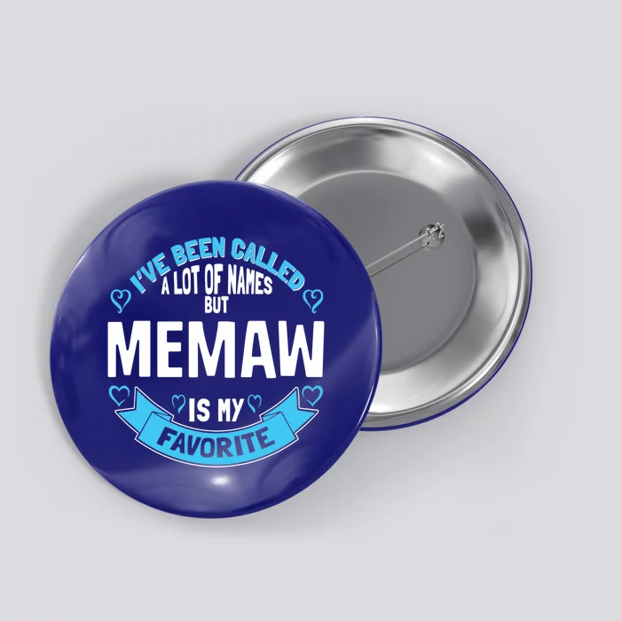 Cute Memaw For Grandmother Gift For Memaw! Meaningful Gift Button