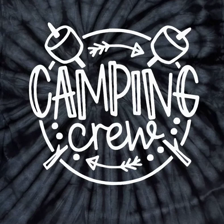 Camping Matching For Family Camper Group Camping Crew Tie-Dye T-Shirt