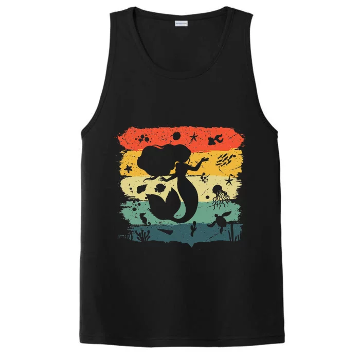 Cool Mermaid For  Under Sea Mermaids Merman Performance Tank