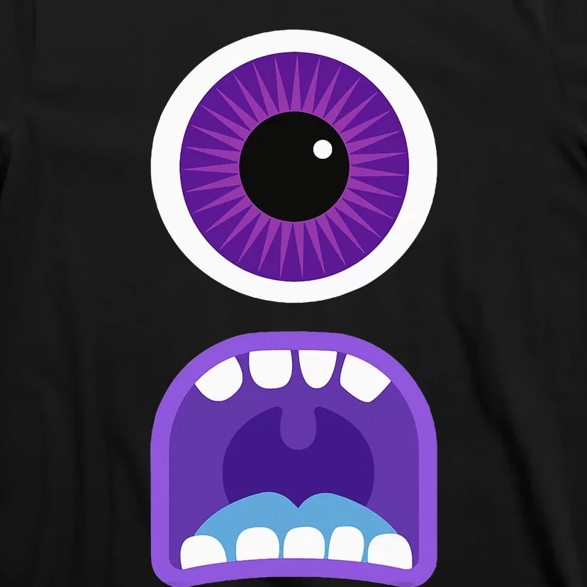 Cute Monster Face Costume Halloween T-Shirt