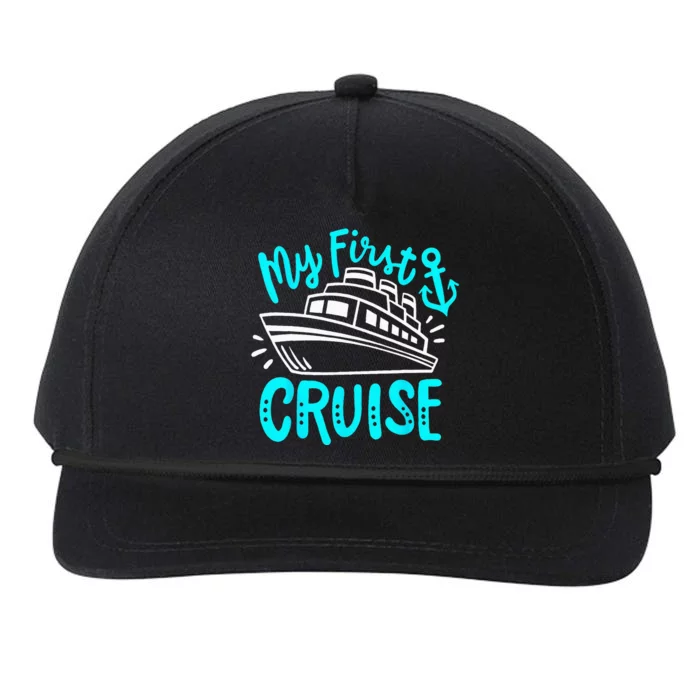 Cruise My First Cruise Snapback Five-Panel Rope Hat