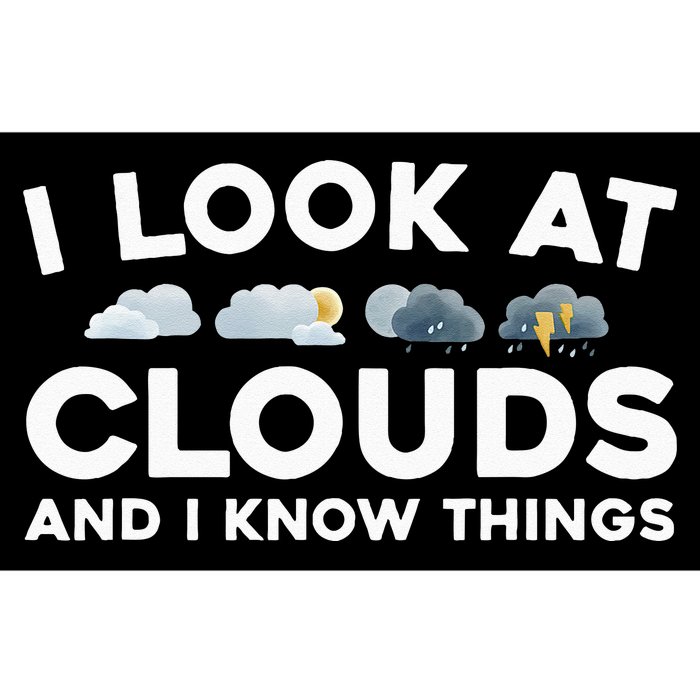 Cool Meteorologist For Men Women Kids Weather Forecasting Bumper Sticker