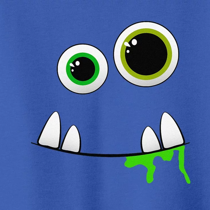 Cute Monster Face Halloween Group Costume Gift Toddler T-Shirt