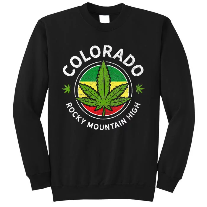 Colorado Marijuana Funny Weed Cannabis Sweatshirt