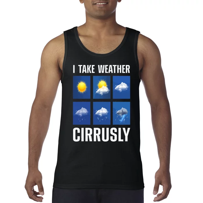 Cute Meteorologist For Weather Meteorology Report Tank Top