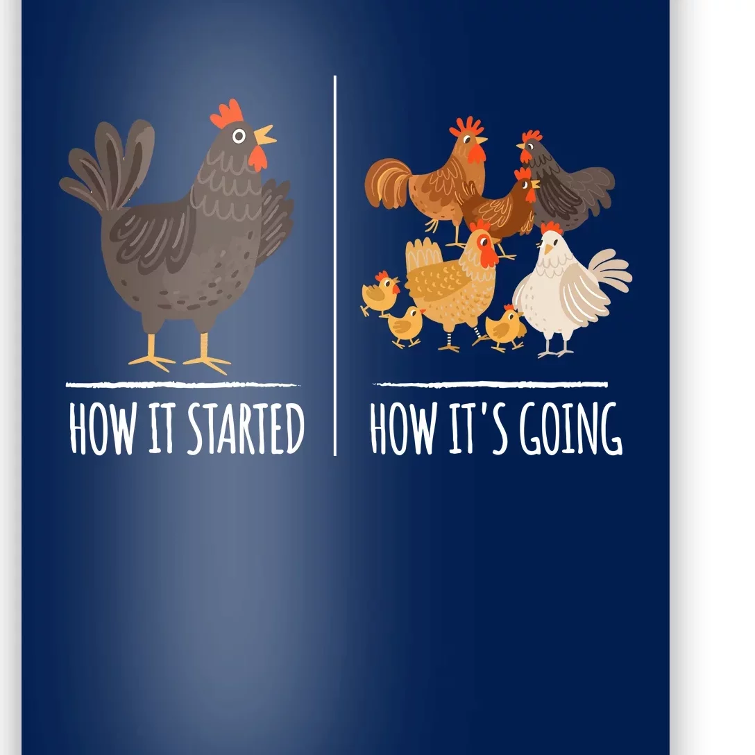 Chicken Meme Farm Hen Pun For Chicken Lovers Poster