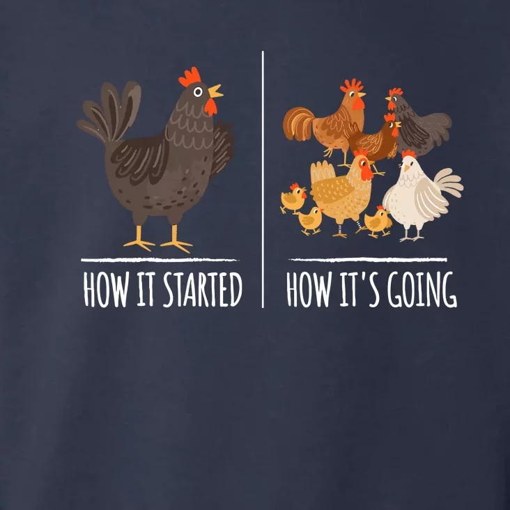 Chicken Meme Farm Hen Pun For Chicken Lovers Toddler Hoodie