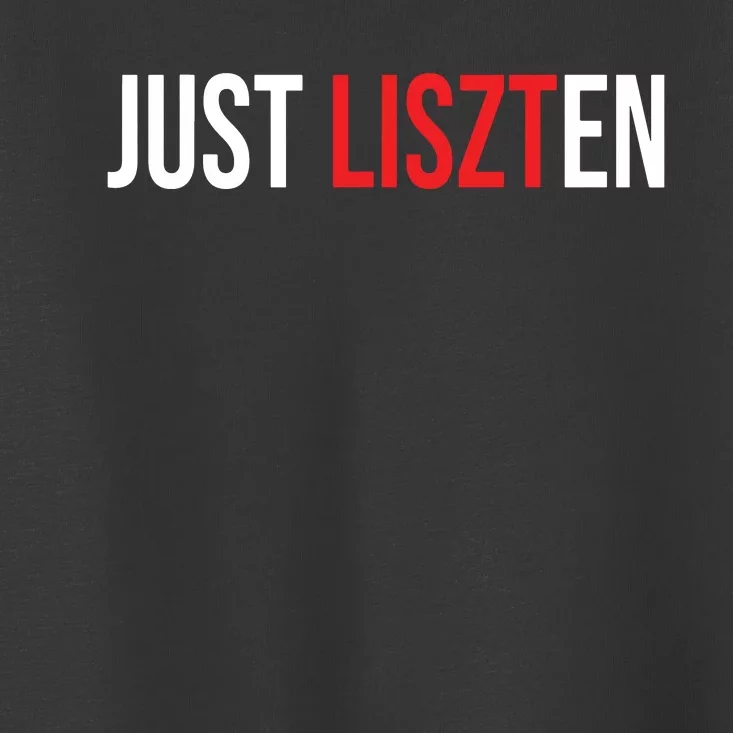 Classical Music Franz Liszt Piano Toddler T-Shirt