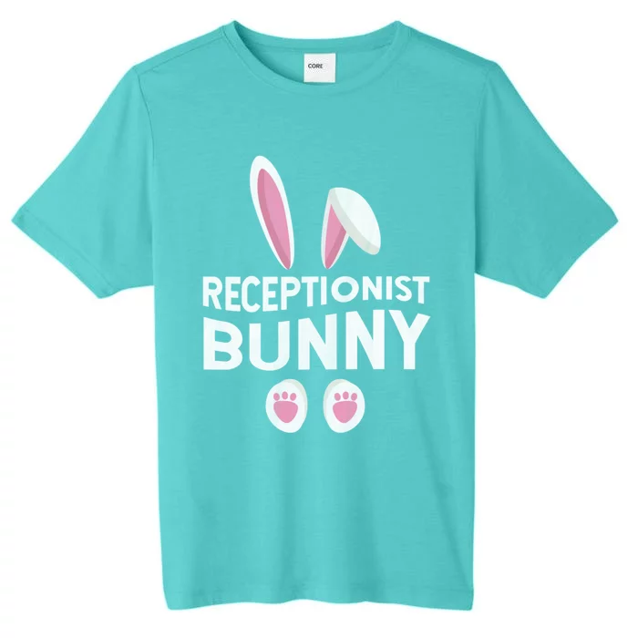 Cute Matching Family Easter Day Funny Receptionist Bunny Great Gift ChromaSoft Performance T-Shirt