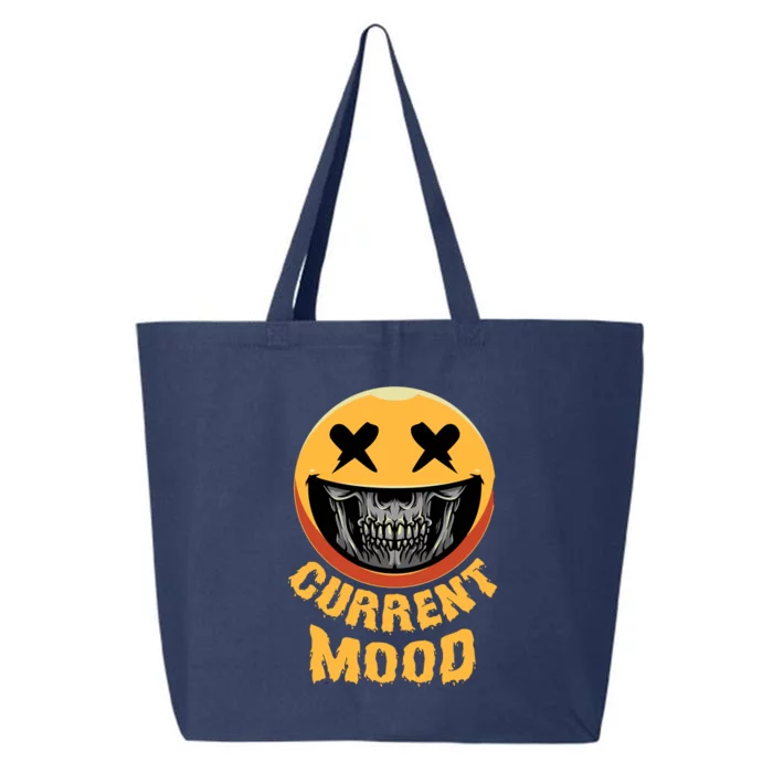 Current Mood Funny Halloween Skeleton 25L Jumbo Tote