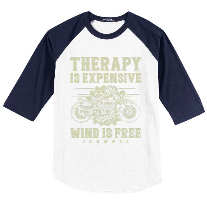 Cool Motorcycle For Motorcycle Lovers Bike Rider Baseball Sleeve Shirt