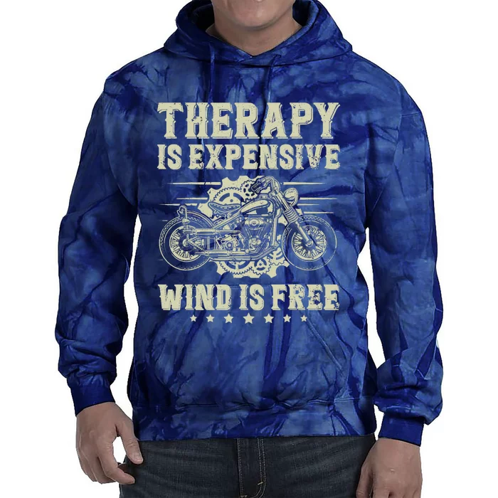 Cool Motorcycle For Motorcycle Lovers Bike Rider Tie Dye Hoodie