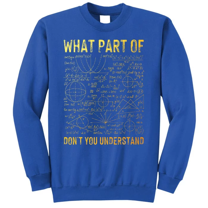 Cool Math For Women Algebra Mathematics Math Teacher Sweatshirt