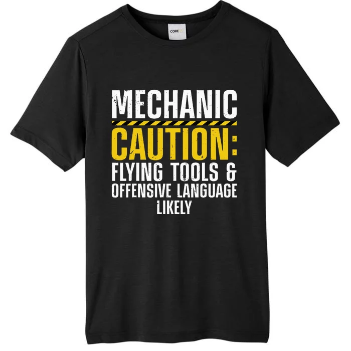 Cool Mechanic For Drag Race Automobile Garage Enthusiast ChromaSoft Performance T-Shirt