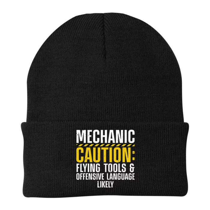 Cool Mechanic For Drag Race Automobile Garage Enthusiast Knit Cap Winter Beanie