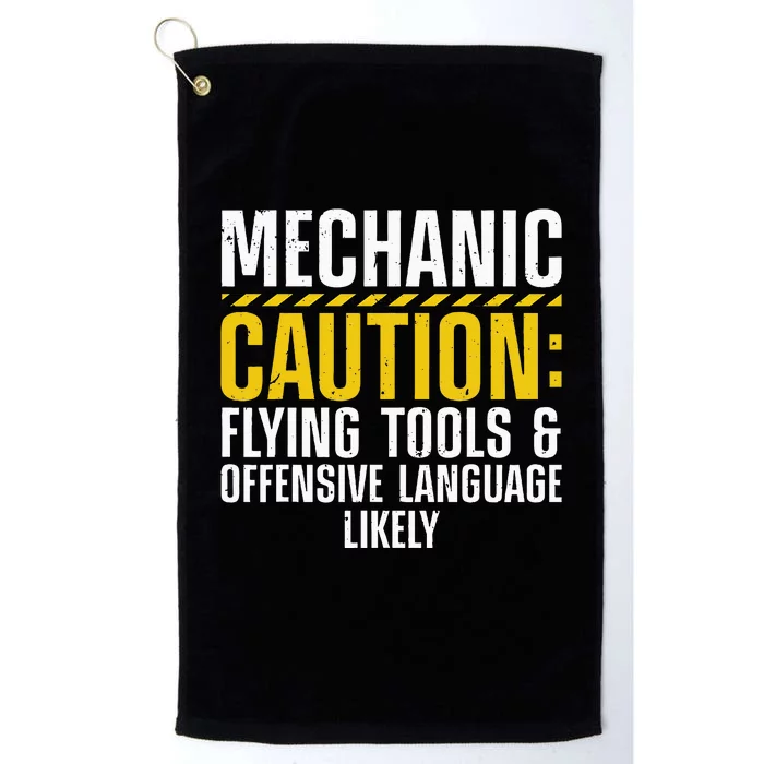 Cool Mechanic For Drag Race Automobile Garage Enthusiast Platinum Collection Golf Towel