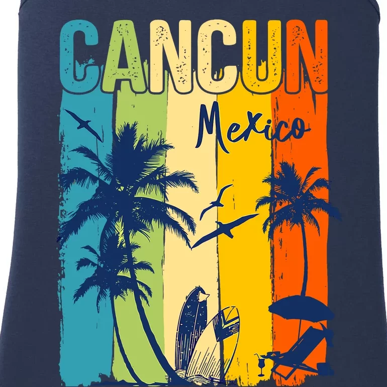 Cancun Mexico Family Vacation Matching Group Ladies Essential Tank