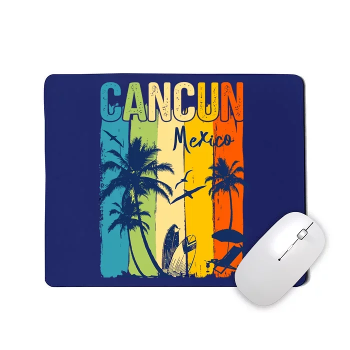 Cancun Mexico Family Vacation Matching Group Mousepad