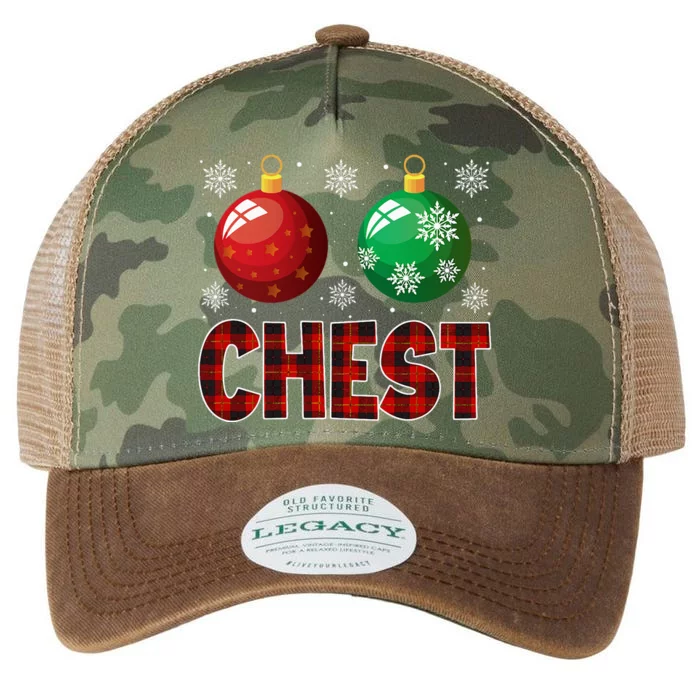 Chestnuts Matching Family Funny Chest Nuts Christmas Couples Legacy Tie Dye Trucker Hat