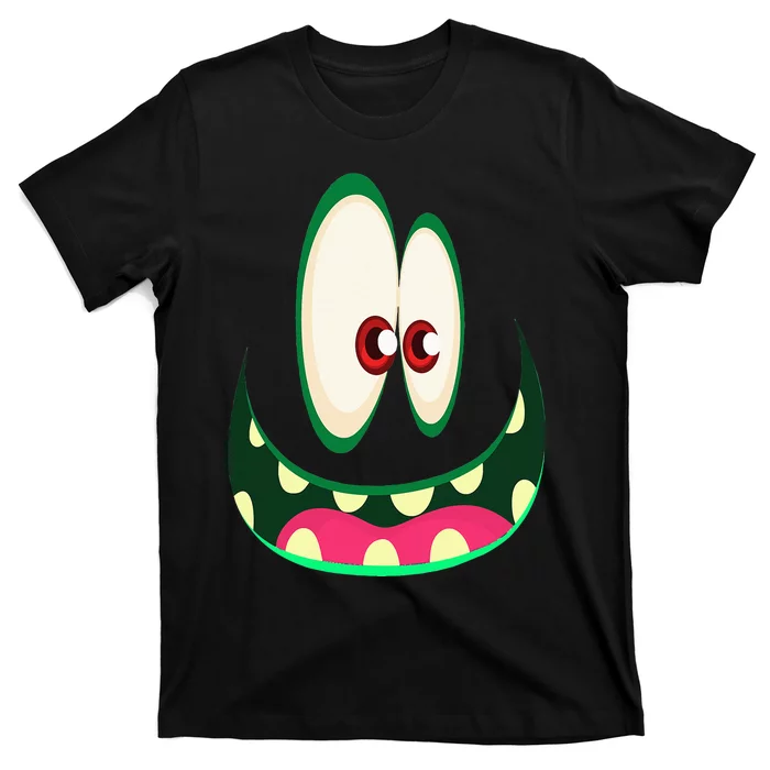 Cute Monster Face Halloween Funny Halloween T-Shirt