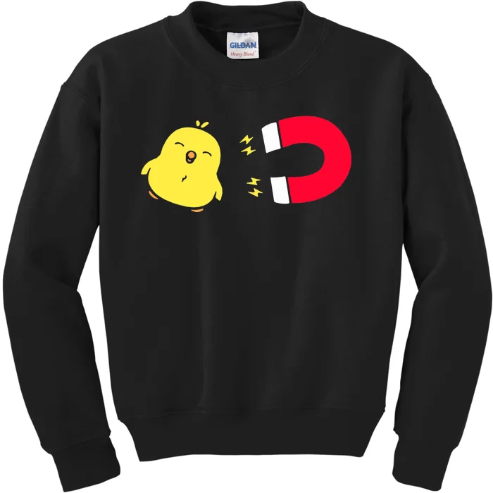 Chick Magnet Funny Kids Sweatshirt