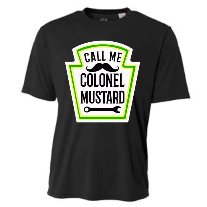 Colonel Mustard Funny Halloween Mustard Costume Cooling Performance Crew T-Shirt