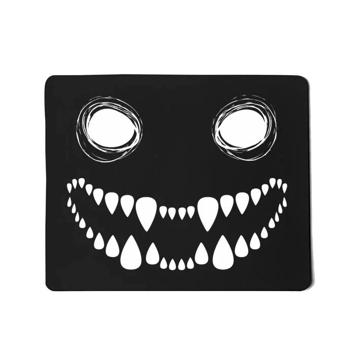 Cute Monster Face Costume Halloween Mousepad