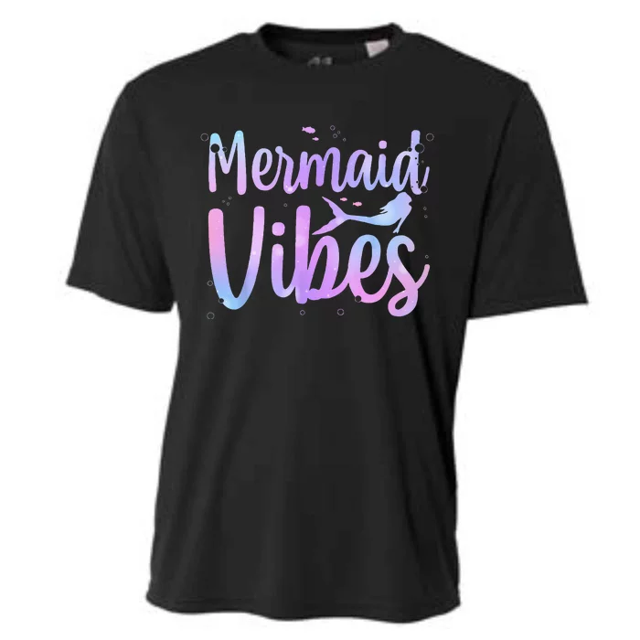 Cute Mermaid For  Mythical Creature Mermaid Lover Cooling Performance Crew T-Shirt