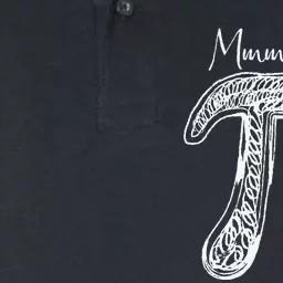 Cute Math for 3.14 Mmmm Pi Doodle funny Pi Day Softstyle Adult Sport Polo