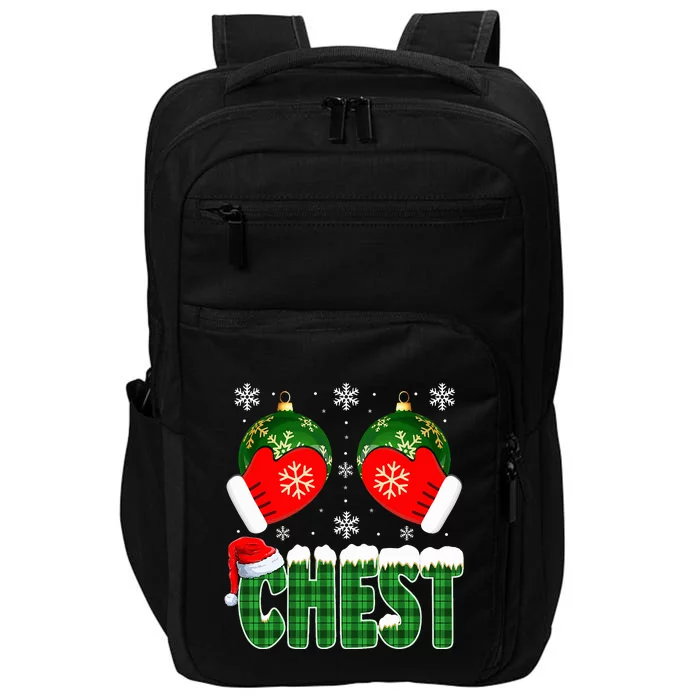 Chestnuts Matching Family Funny Chest Nuts Christmas Couples Impact Tech Backpack