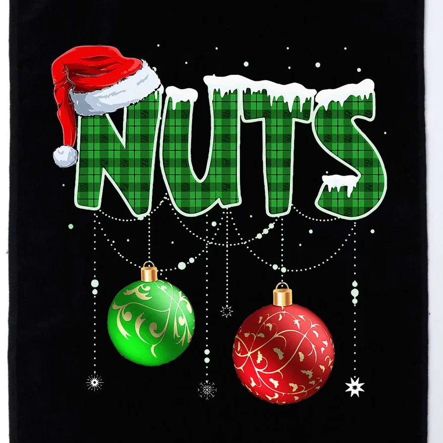 Chestnuts Matching Family Funny Chest Nuts Christmas Couples Platinum Collection Golf Towel