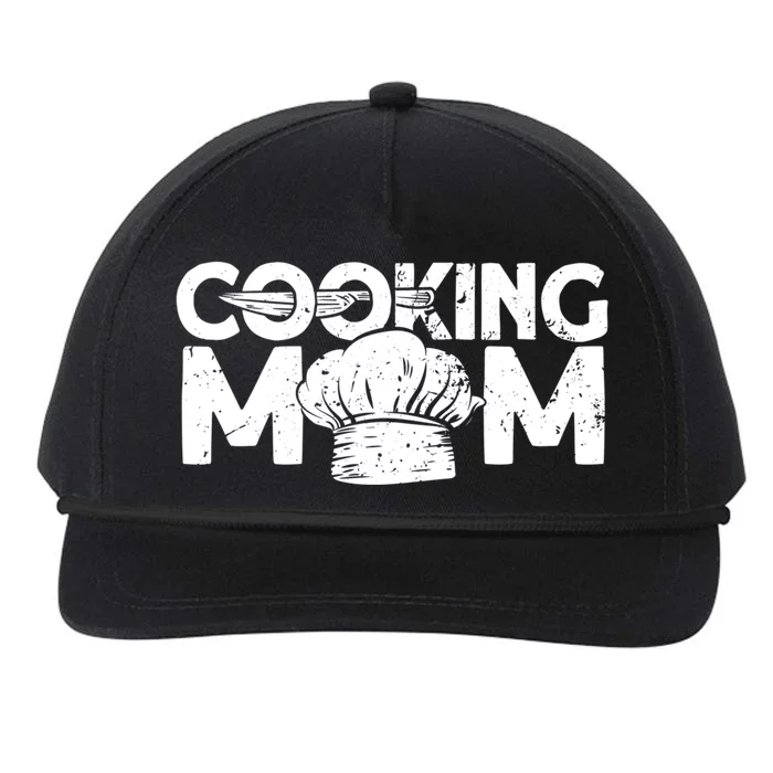 Cooking Mom Funny Gift Cook Cooking Funny Chef Gift Snapback Five-Panel Rope Hat