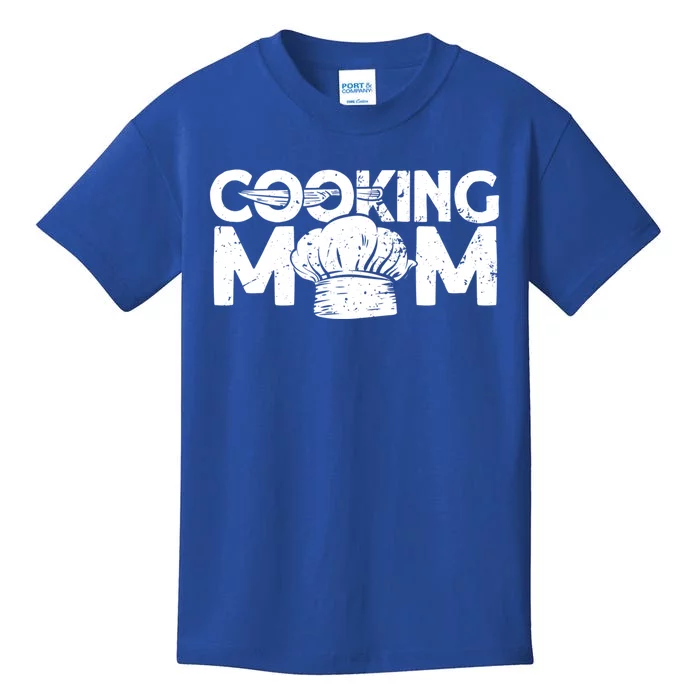 Cooking Mom Funny Gift Cook Cooking Funny Chef Gift Kids T-Shirt