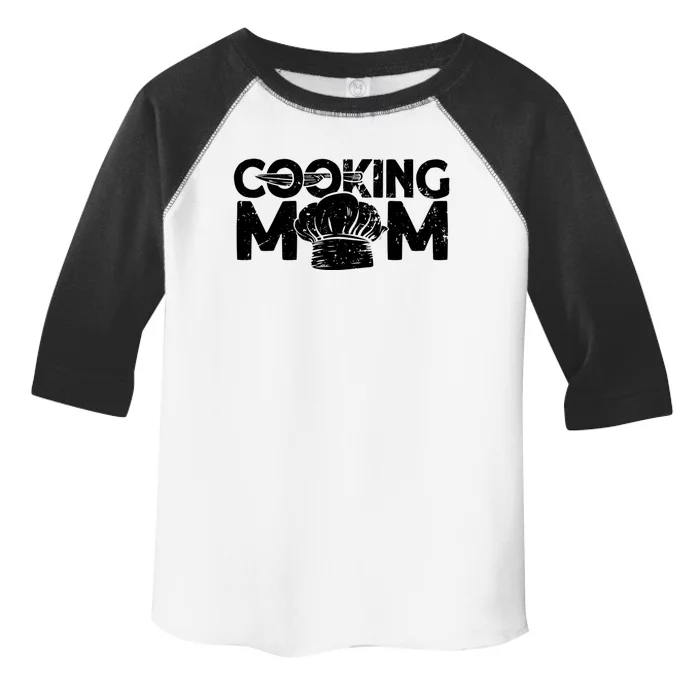 Cooking Mom Funny Gift Cook Cooking Funny Chef Gift Toddler Fine Jersey T-Shirt