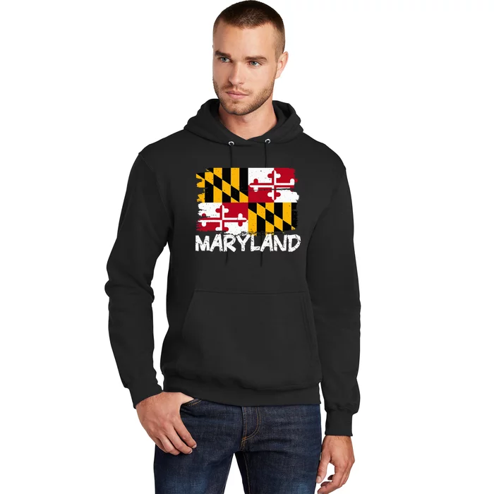 Cool Maryland Flag Hoodie