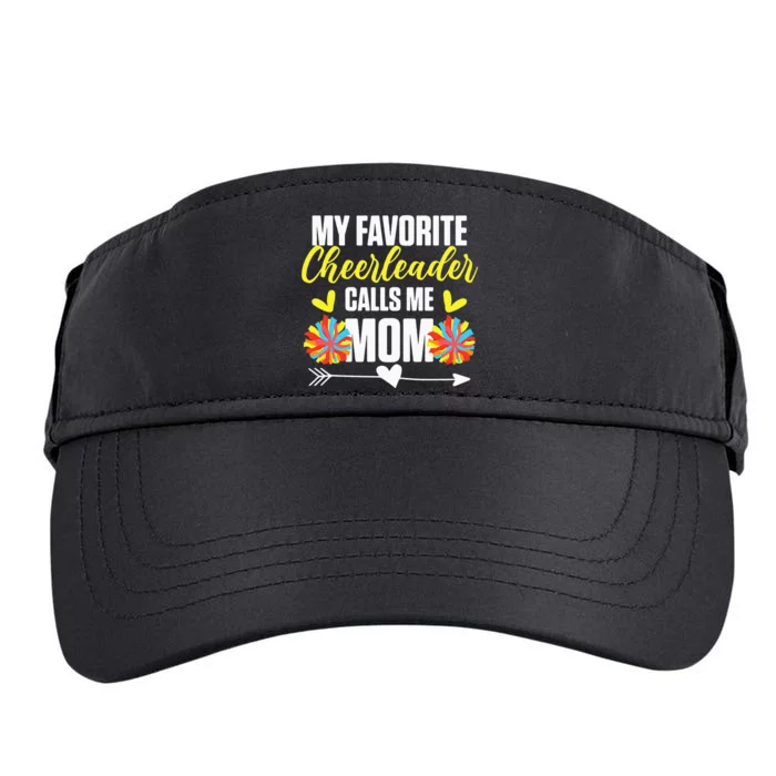 Cheerleading My favorite cheerleader calls me mom Adult Drive Performance Visor