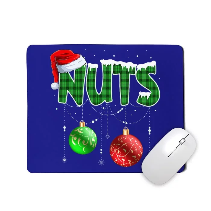 Chestnuts Matching Family Funny Chest Nuts Christmas Couples Mousepad