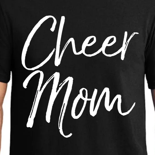 Cute Matching Family Cheerleader Mother Gift Cheer Mom Pajama Set